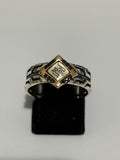 Turkish Handmade Jewelry 925 Sterling Silver Pearl Stone Men's Rings