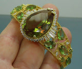 Turkish Handmade Jewelry 925 Sterling Silver Alexandrite Stone Women Bangle