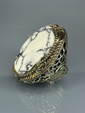 Ottoman Design Agate Stone 925 Sterling Silver Men's Ring
