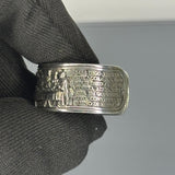 Handmade 925 Sterling Silver Last Supper Ring - Religious Jewelry Gift