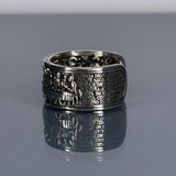 Handmade 925 Sterling Silver Last Supper Ring - Religious Jewelry Gift