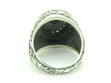 Turkish Handmade Jewelry 925 Sterling Silver Onyx Stone Mens Rings