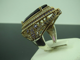 Turkish Handmade Jewelry 925 Sterling Silver Amethyst Stone Ladies' Ring