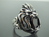 Turkish Handmade Jewelry 925 Sterling Silver Onyx Stone Mens Rings