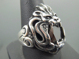 Turkish Handmade Jewelry 925 Sterling Silver Onyx Stone Mens Rings