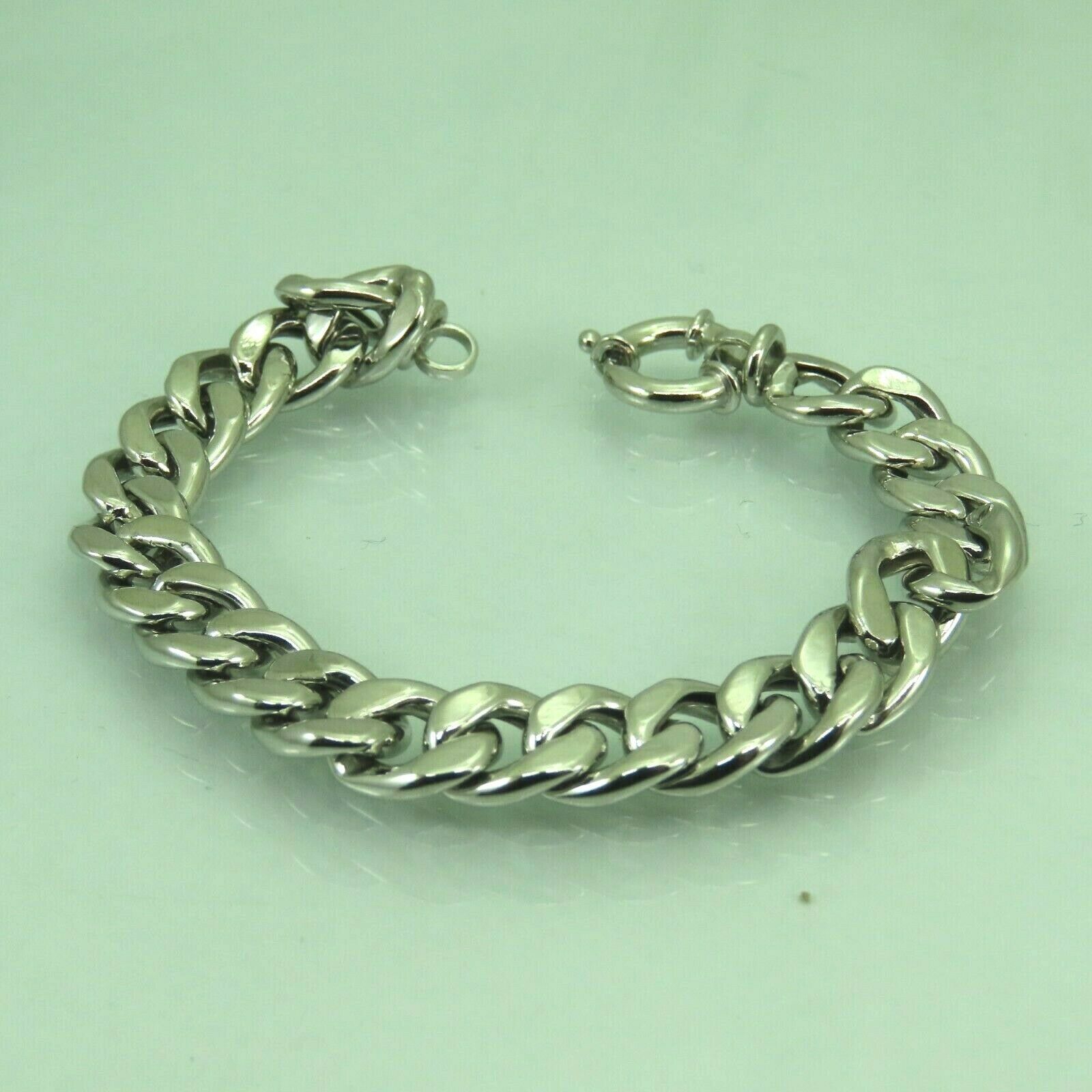 Turkish Handmade Jewelry 925 Sterling Silver Chain Design Men Bracelets