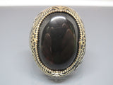 Turkish Handmade Jewelry 925 Sterling Silver Onyx Stone Mens Rings