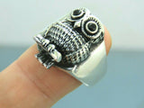 Turkish Handmade Jewelry 925 Sterling Silver Onyx Stone Mens Rings