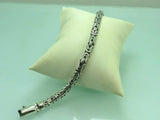 Turkish Handmade Jewelry 925 Sterling Silver King Design Mens Bracelets