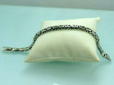 Turkish Handmade Jewelry 925 Sterling Silver King Design Mens Bracelets