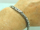 Turkish Handmade Jewelry 925 Sterling Silver King Design Mens Bracelets