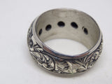 Turkish Handmade Jewelry 925 Sterling Silver Sapphire Stone Mens Rings