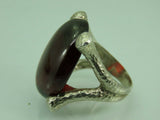 Turkish Handmade Jewelry 925 Sterling Silver Ruby Stone Mens Rings