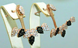 Turkish Handmade Jewelry 925 Sterling Silver Onyx Stone Women Earrings
