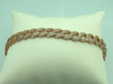 Turkish Handmade Jewelry 925 Sterling Silver Zircon Stone Womens Bracelet