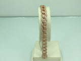 Turkish Handmade Jewelry 925 Sterling Silver Zircon Stone Womens Bracelet