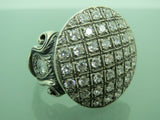 Turkish Handmade Jewelry 925 Sterling Silver Zircon Stone Mens Rings