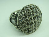 Turkish Handmade Jewelry 925 Sterling Silver Zircon Stone Mens Rings