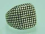 Turkish Handmade Jewelry 925 Sterling Silver Ottoman Design Men's Rings