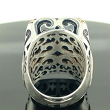 Turkish Handmade Jewelry 925 Sterling Silver Turquoise Stone Mens Rings