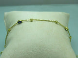 Turkish Handmade Jewelry 925 Sterling Silver Evil Eye Stone Womens Bracelet