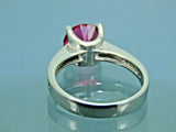 Turkish Handmade Jewelry 925 Sterling Silver Ruby Stone Women Ring Sz 8