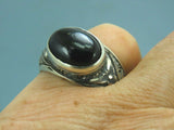 Turkish Handmade Jewelry 925 Sterling Silver Onyx Stone Mens Rings