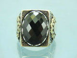 Turkish Handmade Jewelry 925 Sterling Silver Onyx Stone Mens Rings