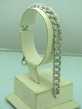 Turkish Handmade Jewelry 925 Sterling Silver Zircon Stone Womens Bracelet