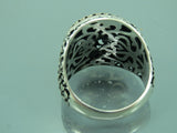 Turkish Handmade Jewelry 925 Sterling Silver Comet Desing Mens Rings
