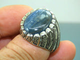 Turkish Handmade Jewelry 925 Sterling Silver Labradorite Stone Men's Rings
