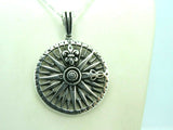 Turkish Handmade Jewelry 925 Sterling Silver Compass Design Men Pendant