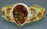Turkish Handmade Jewelry 925 Sterling Silver Alexandrite Stone Womens Bangle