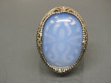 Turkish Handmade Jewelry 925 Sterling Silver Moonstone Mens Rings