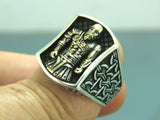 Turkish Handmade Jewelry 925 Sterling Silver Legionary Design Men's Rings