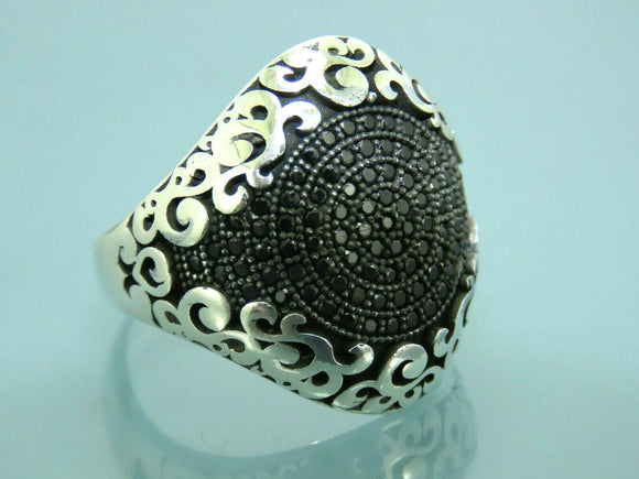 Turkish Handmade Jewelry 925 Sterling Silver Onyx Stone Men Rings
