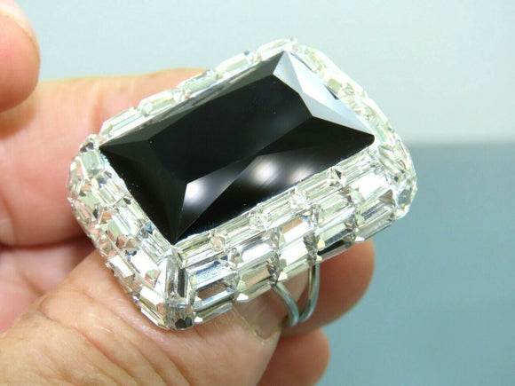 Turkish Handmade Jewelry 925 Sterling Silver Onyx Stone Womens Ring