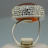 Turkish Handmade Jewelry 925 Sterling Silver Alexandrite Stone Women Ring Sz 7