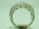 Turkish Handmade Jewelry 925 Sterling Silver Zircon Stone Mens Rings