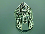 Turkish Handmade Jewelry 925 Sterling Silver Mask Design Men's Rings