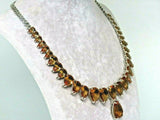 Turkish Handmade Jewelry 925 Sterling Silver Alexandrite Stone Drop Design Women Necklace