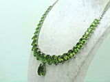 Turkish Handmade Jewelry 925 Sterling Silver Alexandrite Stone Drop Design Women Necklace