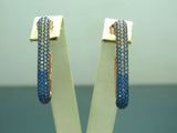 Turkish Handmade Jewelry 925 Sterling Silver Turquoise Stone Women Earrings