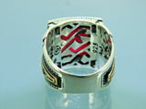 Turkish Handmade Jewelry 925 Sterling Silver Ruby Stone Mens Rings