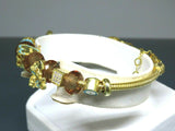 Turkish Handmade Jewelry 925 Sterling Silver Alexandrite Stone Womens Charm Bracelet