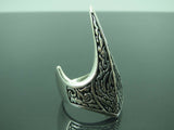Turkish Handmade Jewelry 925 Sterling Silver Crown Design Mens Rings