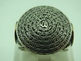 Turkish Handmade Jewelry 925 Sterling Silver Islamic Design Mens Rings