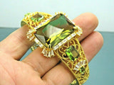 Turkish Handmade Jewelry 925 Sterling Silver Alexandrite Stone Womens Bangle