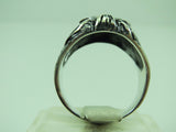 Turkish Handmade Jewelry 925 Sterling Silver Lion Desing Men's Ring Sz 11