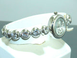 Turkish Handmade Jewelry 925 Sterling Silver Zircon Stone Womens' Watch